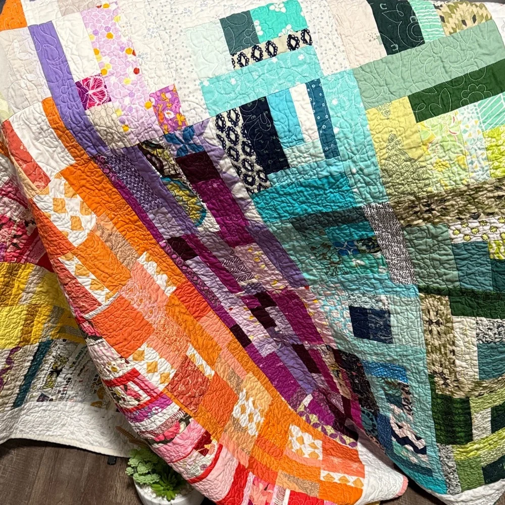 Multicolor Patchwork Quilt
